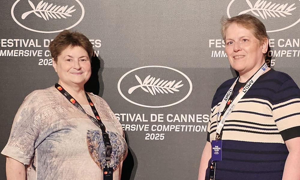 Clare and Fiona and the Immersive competition